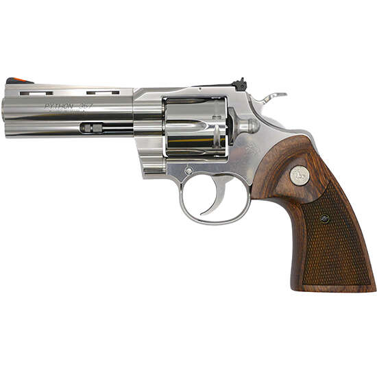 Handguns Colts Manufacturing ZPAP M70 357Magnum|38Special CLT PYTHON 357MAG 4.25 SS BLEM 6RD • Model: ZPAP M70